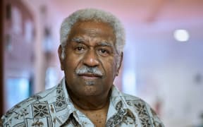 President of the Congress of new Caledonia, and leader of the Union Caledonienne (UC), Roch Wamytan. September 22, 2020.