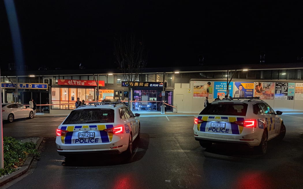 Police said an attacker went into several businesses on Corinthian Drive in Albany at about 9pm on 19 June and hit customers with a weapon.