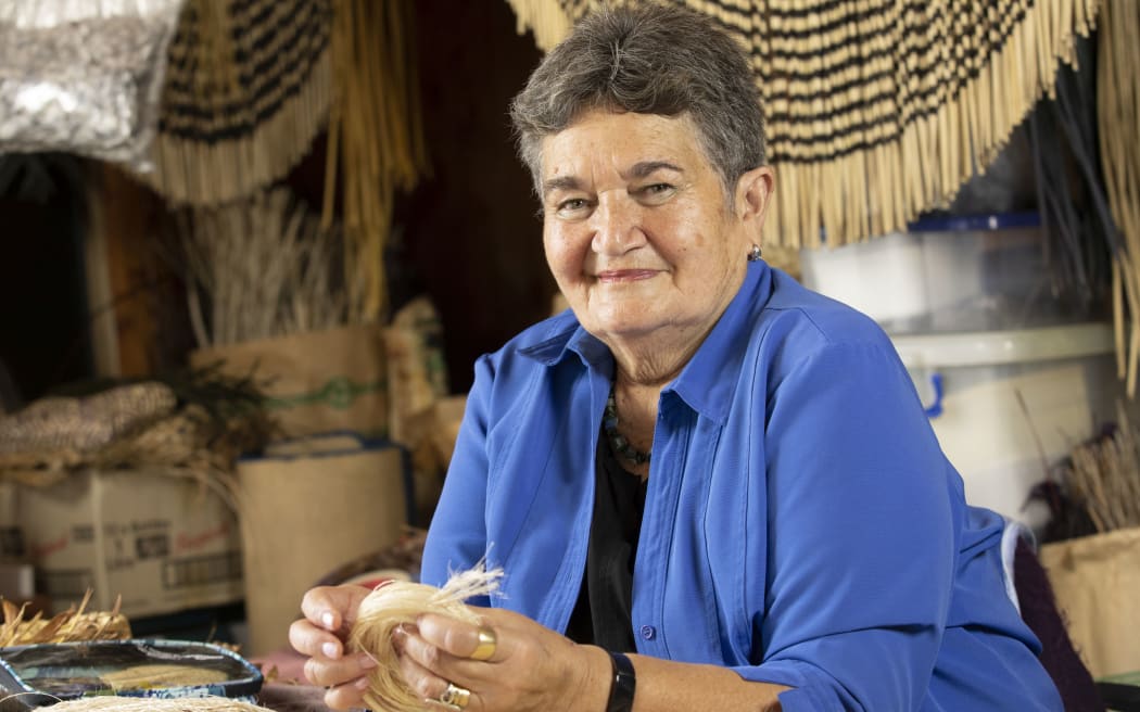 weaver Christina Hurihia Wirihana