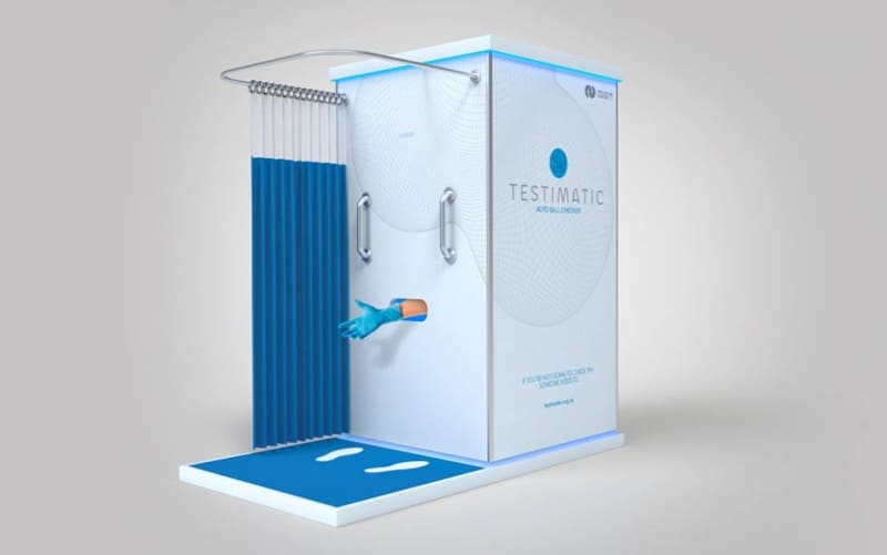 The Testimatic: Anonymous testicle check booth | RNZ