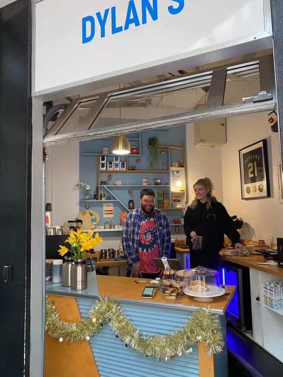 Wellington hole-in-the wall coffee shop Dylan's.