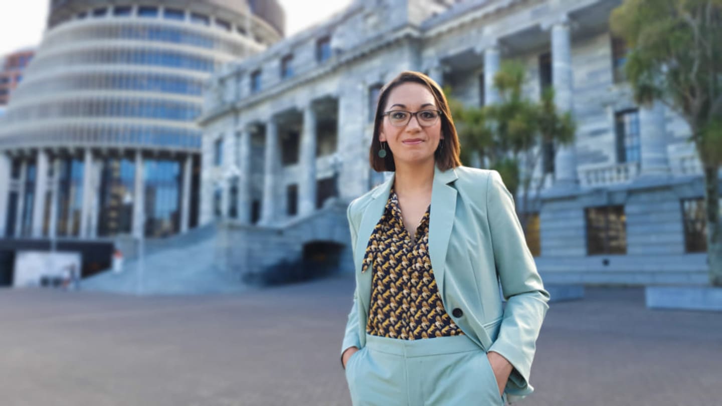 Maiki Sherman at Parliament