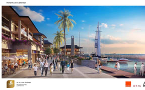Building project planned for 10 years the Tahitian Village.