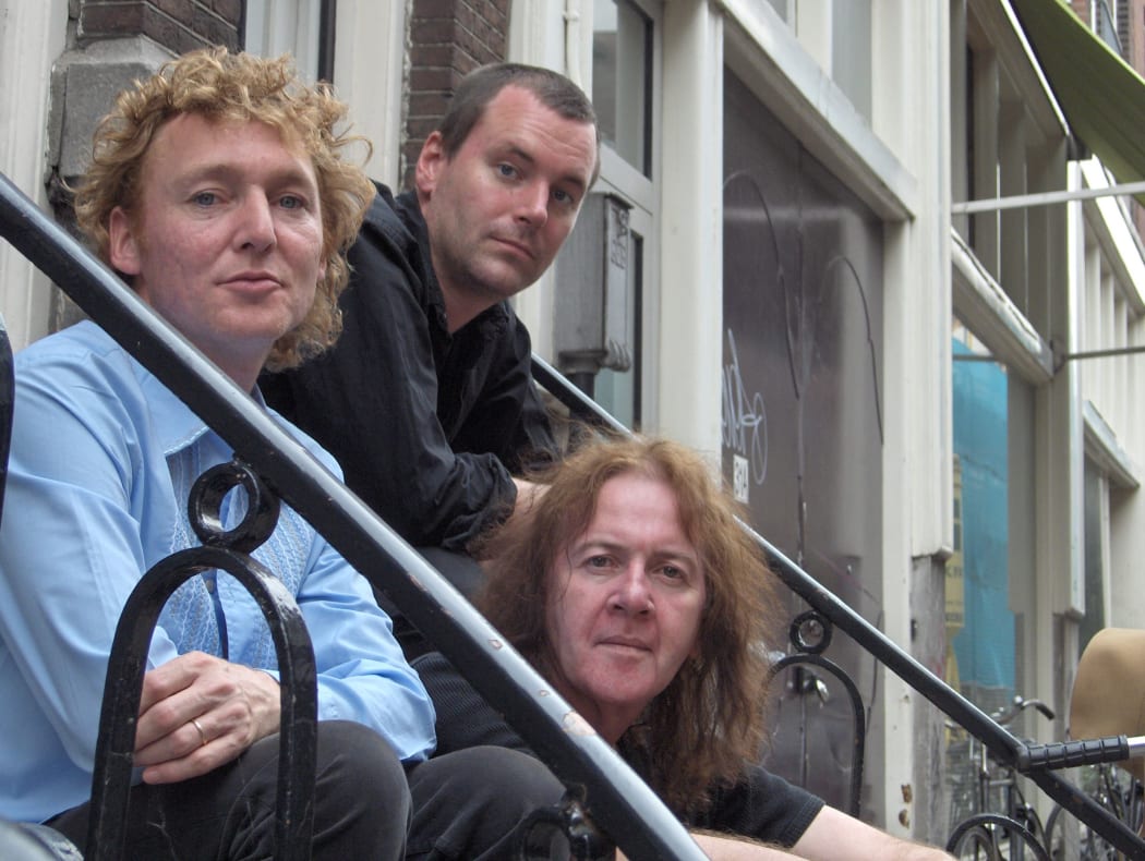The Saints, with Chris Bailey, right.