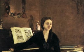 Madame Camus at the Piano, by Edgar Degas, 1869