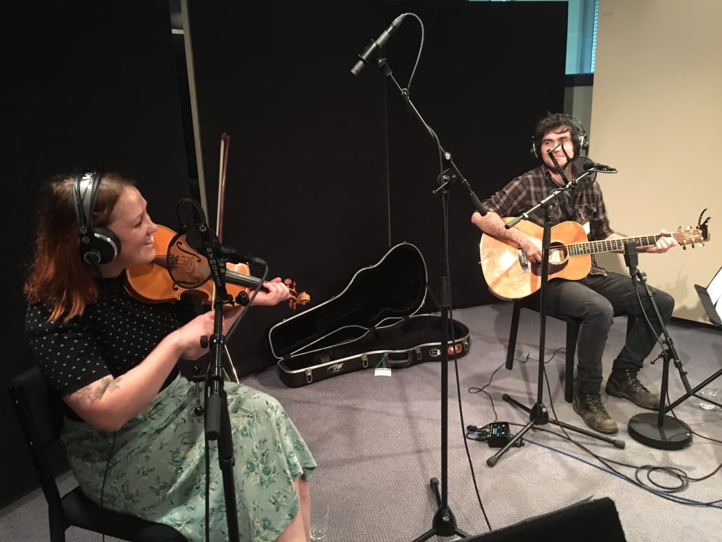 Flora and Sean on NZ Live August 2017