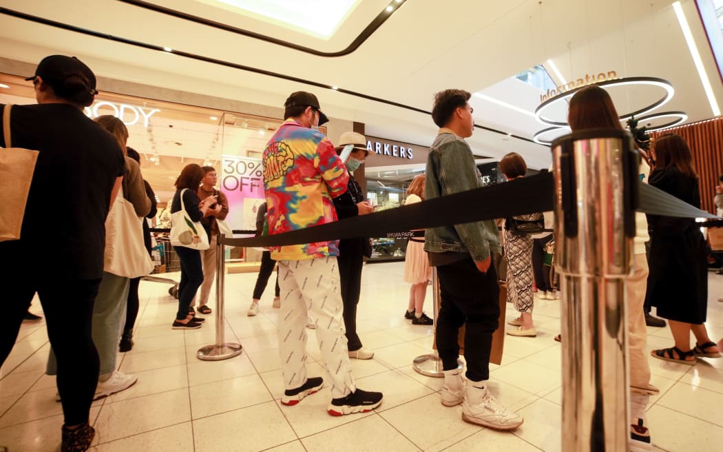 Black Friday sales Sylvia park mall in Auckland