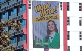 Sensible Sentencing Trust's billboards on Whitmore St.
