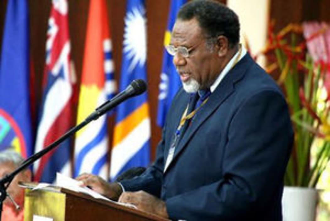 Pacific Islands News Association president Moses Stevens