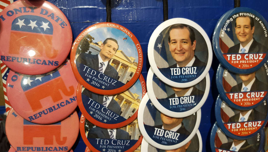 Ted Cruz campaign buttons