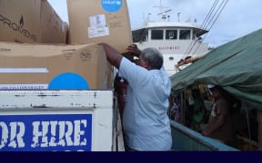 Supplies including 3,000 pieces of hand washing soaps, 5,000 water containers, and 12 tents and tarpaulins for schools have been provided by UNICEF following a 7.8 magnitude earthquake in December 2016.