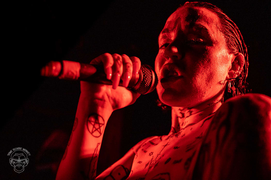 Brooke Candy performing at Whammy Bar