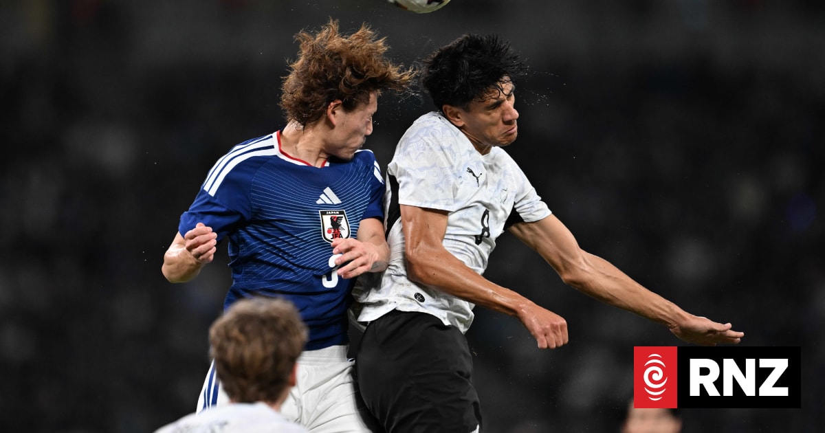 Japan wins Kirin Cup with 2-1 victory over All Whites at Tokyo National Stadium