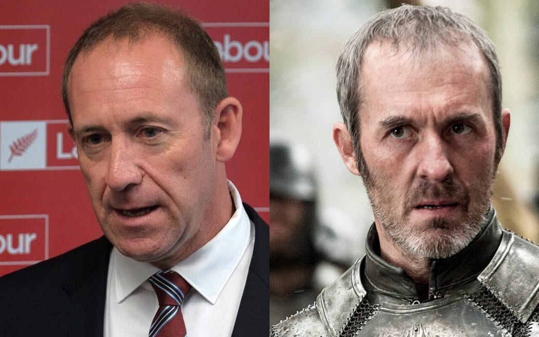 Andrew Little and Stannis Baratheon.