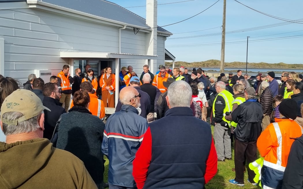 A large crowd turned out for the open day.