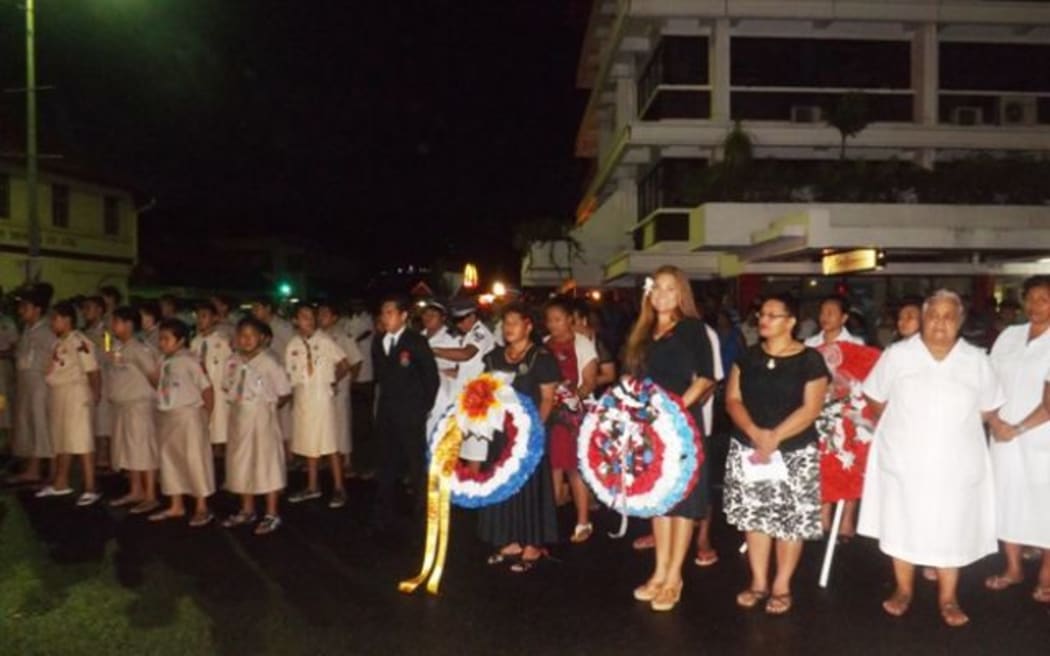 Anzac commemorations Samoa