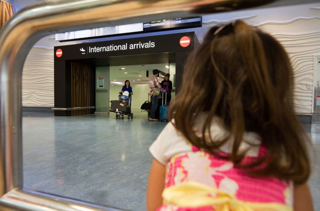 Auckland Airport arrivals