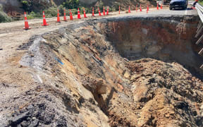 Waka Kotahi says the State Highway 25 underslip between Opoutere and Hikuwai appeared to have deteriorated on 8 March.