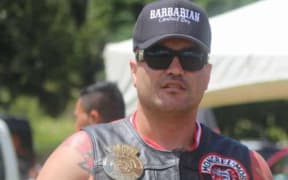 Mongrel Mob chapter president Angus Benson - known as Heil Dogg - is being farewelled at a tangi in Napier.