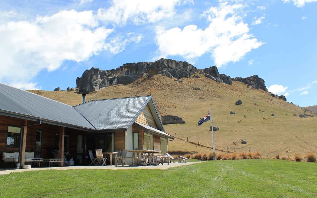 The homestead at Castle Hill Station.
