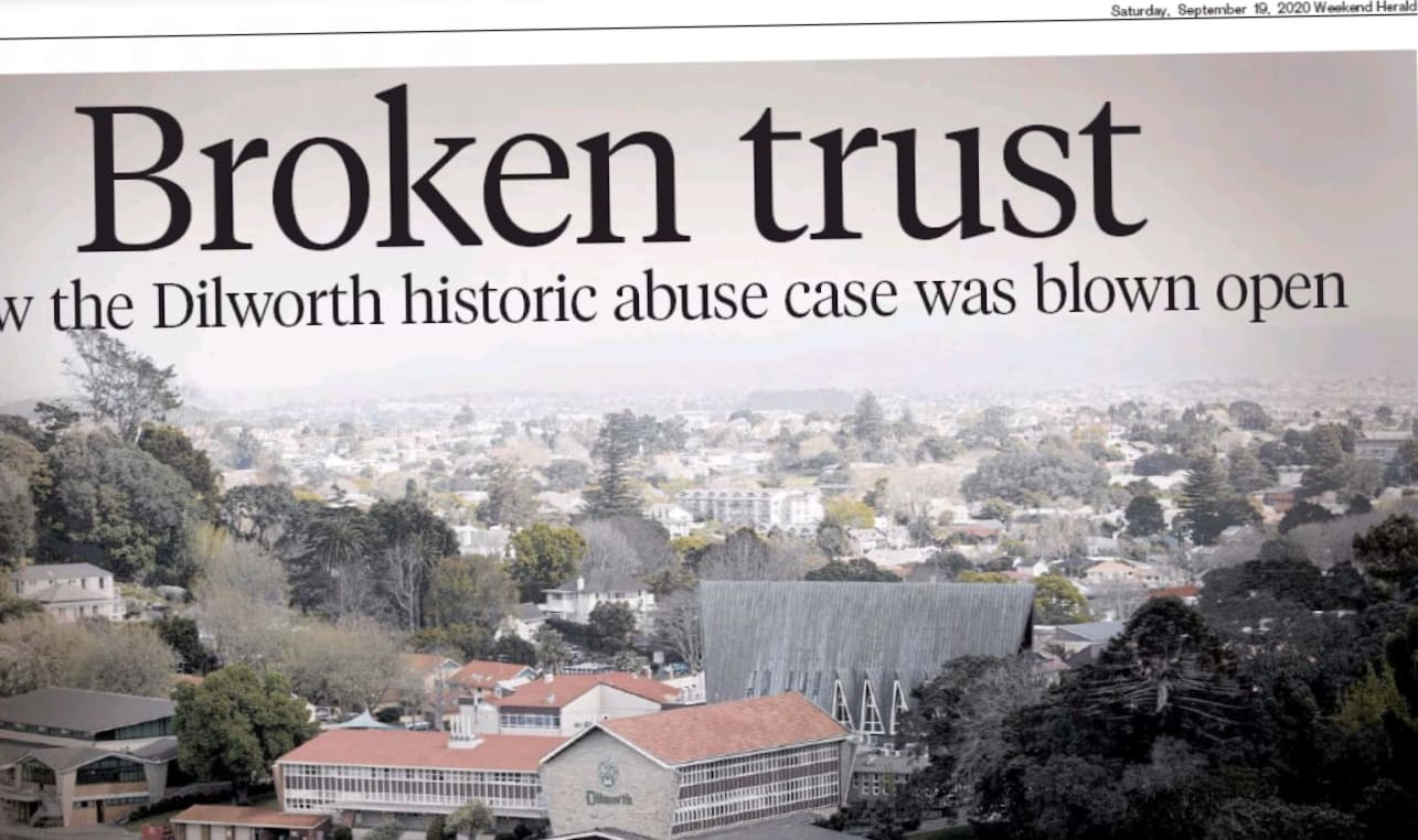 The Weekend Herald tells the story of how the alleged abuse at Dilworth School finally came to light.