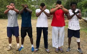 the 194th day of peaceful protest on Manus Island, 12-2-18.