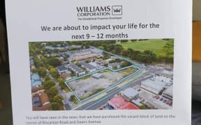 Fake flyers purporting to be from Williams Corporation have been distributed in Christchurch.The company says they contained false statements and has reported the flyers to police.