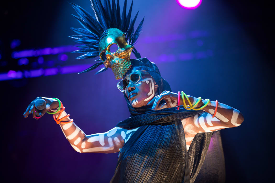 Grace Jones at Auckland City Limits.