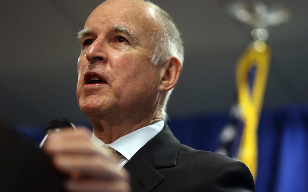 Governor Jerry Brown.