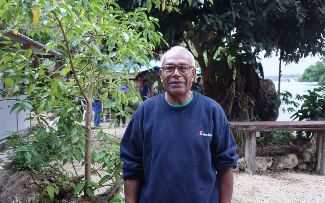 Vice president of the Vanuatu Red Cross, Hannington Alatoa