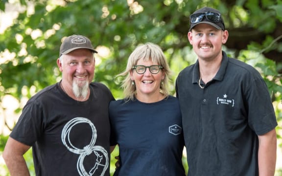 Tom and Carrie Andrews, along with son Luke, are the team behind Cambridge butchery, Wholly Cow.