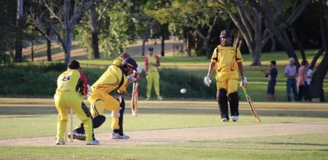 PNG fell 84 runs short in their tour opener.
