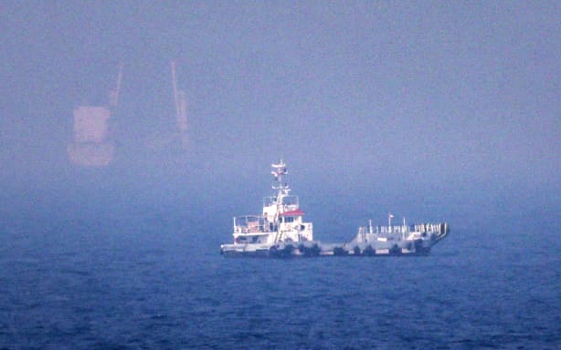 The United States is “taking over” the Strait of Hormuz and will be paid for protecting it, US President Donald Trump declared,