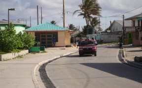 Street scene Ebeye island