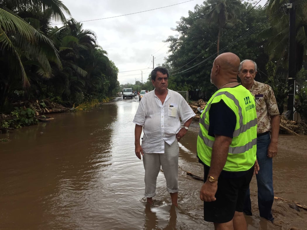 Tahiti's east hit by deluge