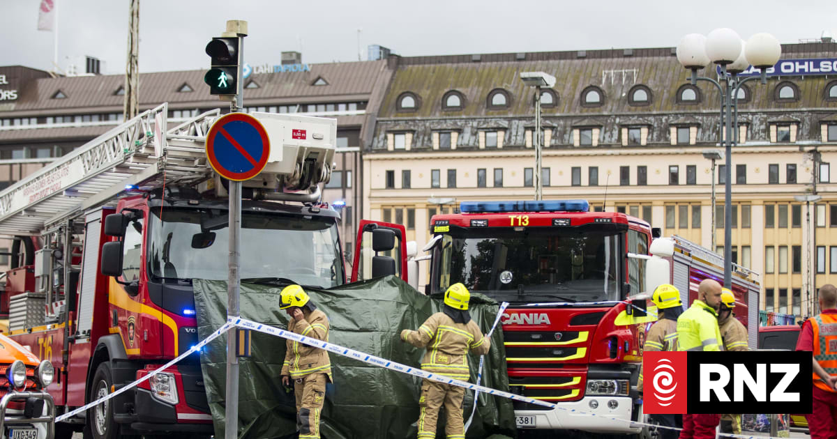 Two dead, eight wounded in knife attack in Finland