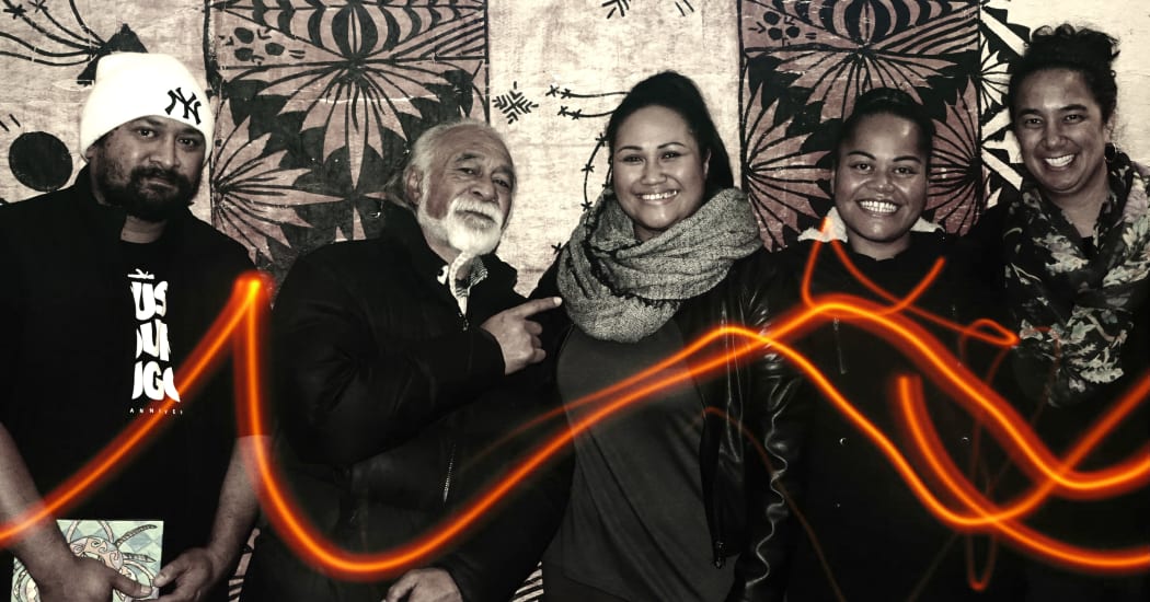 Tau Harawira (Unity Pacific), Tigilau Ness (Unity Pacific), Annie Grace, La Coco, Petrina Togi-Sa’ena (awards organiser).