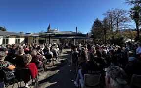 More than 600 people attended the celebration on Friday afternoon marking the completion of the restoration and earthquake strengthening works at Hamner Springs Soldier's Block.