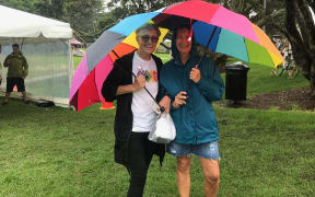 Anne Carroll, left, and her friend Deb Sloan.