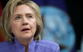 Democratic presidential candidate Hillary Clinton.