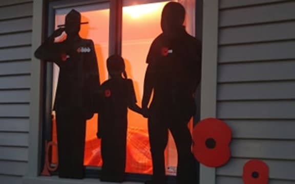 Display at Anne-Maree Middleton's home.