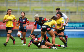 Arihiana Marino-Tauhinu of the Chiefs Manawa during the Super Rugby Aupiki Round 1 game between Chiefs Manawa and Hurricanes Poua,held at FMG Stadium, Hamilton,New Zealand on Saturday 2nd March 2024. Photo credit: Andrew Skinner / www.photosport.nz