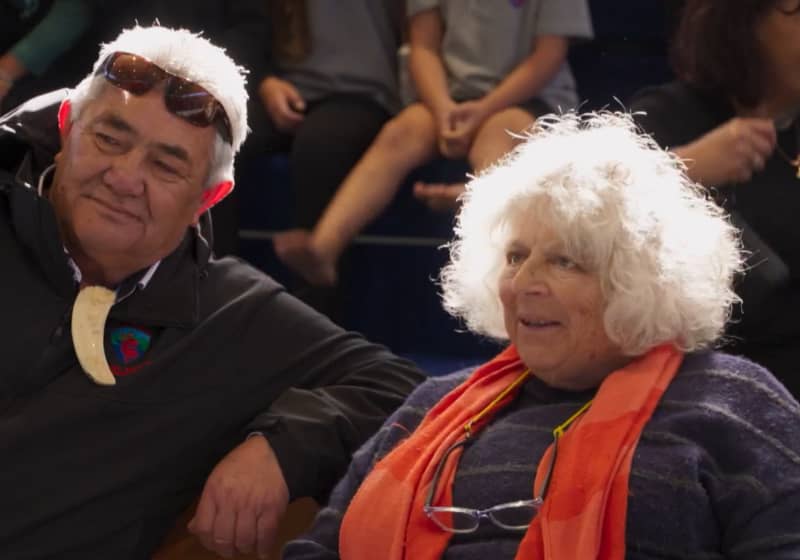 Miriam Margolyes in New Zealand