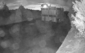 Footage shows a helicopter before Lance Corporal Nicholas Kahotea fell to his death.
