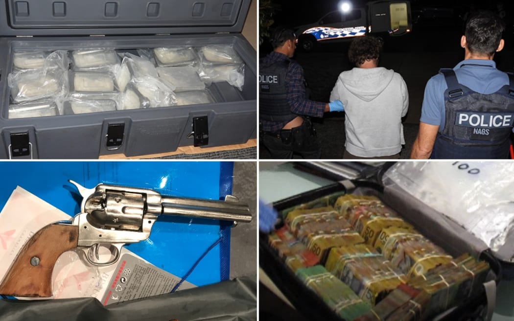 In Australia, 224 people were arrested including members of outlaw motorcycle gangs, mafia groups, Asian crime syndicates, and serious and organised crime groups.