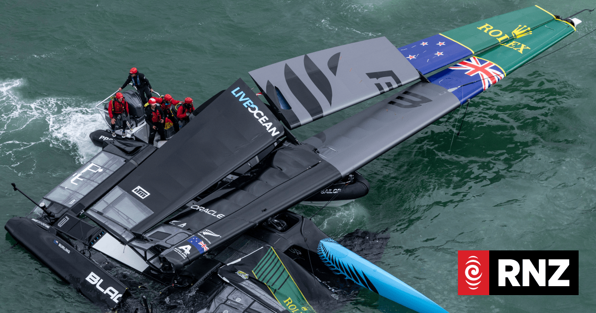 How a wind gust triggered high-speed Auckland SailGP crash