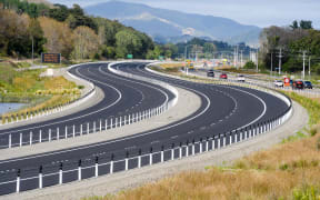 Southern end of the Peka Peka to Otaki Expressway
