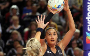 Silver Fern goal attack Maria Tutaia