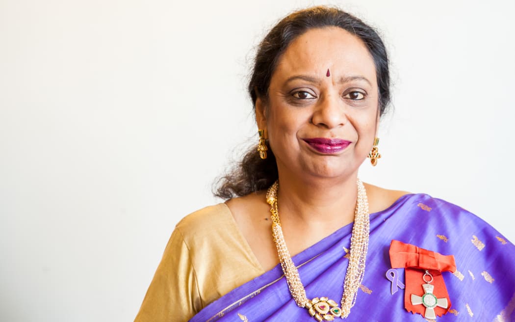 Nilima Venkat, head of operations at the Seva Charitable Trust in South Auckland. Photo: Facebook 
SINGLE USE ONLY