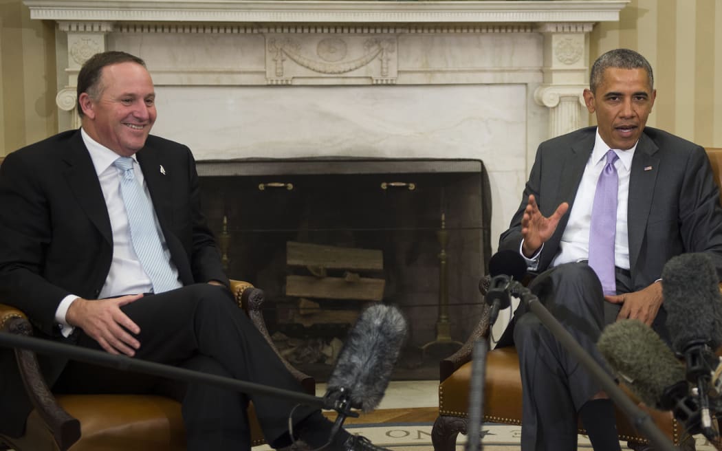 Barack Obama said his country's relationship with New Zealand is the strongest it has ever been.